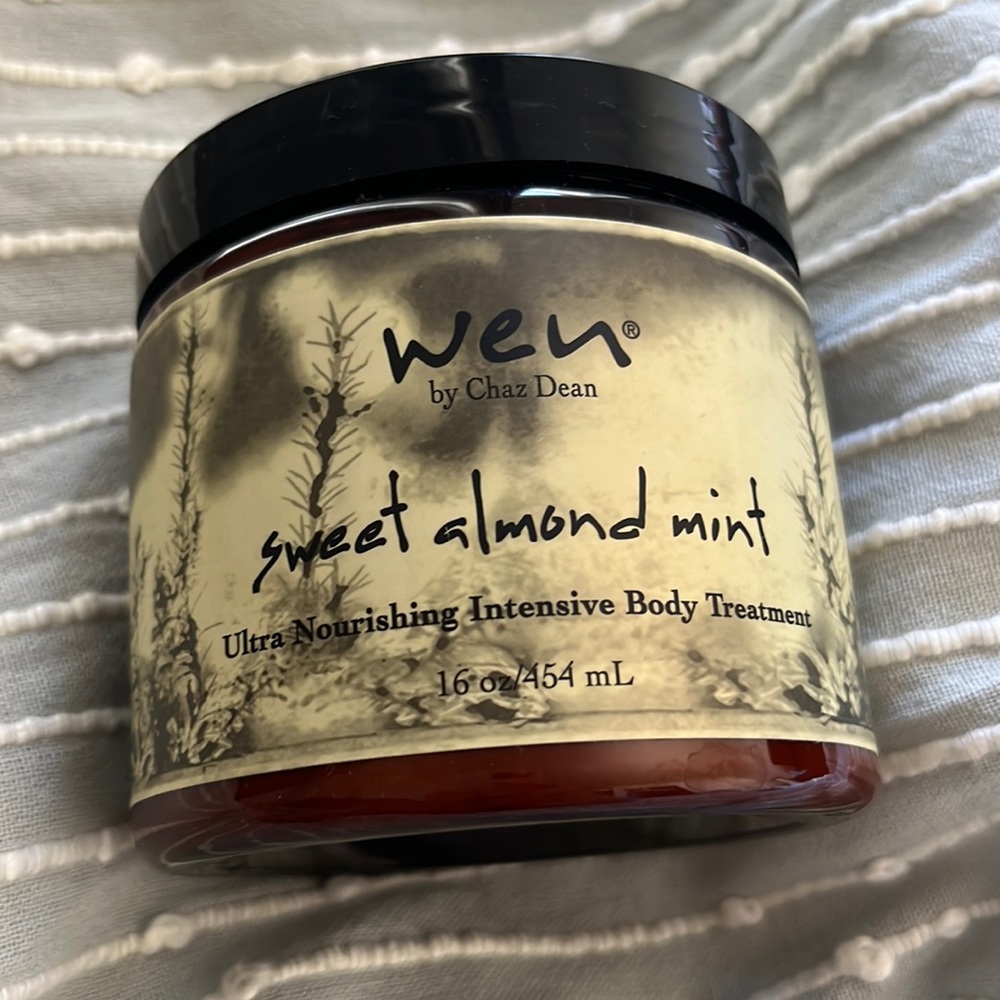 Wen sweet almond meant, ultra, nourishing, intensive body treatment